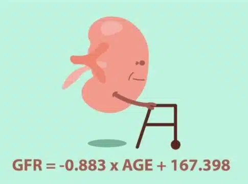 New formula for glomerular filtration rate (GFR) takes age into consideration.