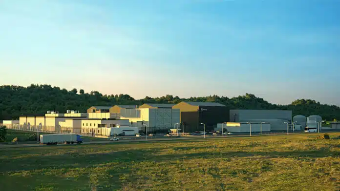 Xe-100 Nuclear Power Plant Rendering.